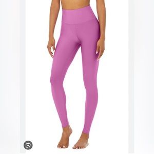 Alo High-Waist Airlift Legging Electric Violet Large
